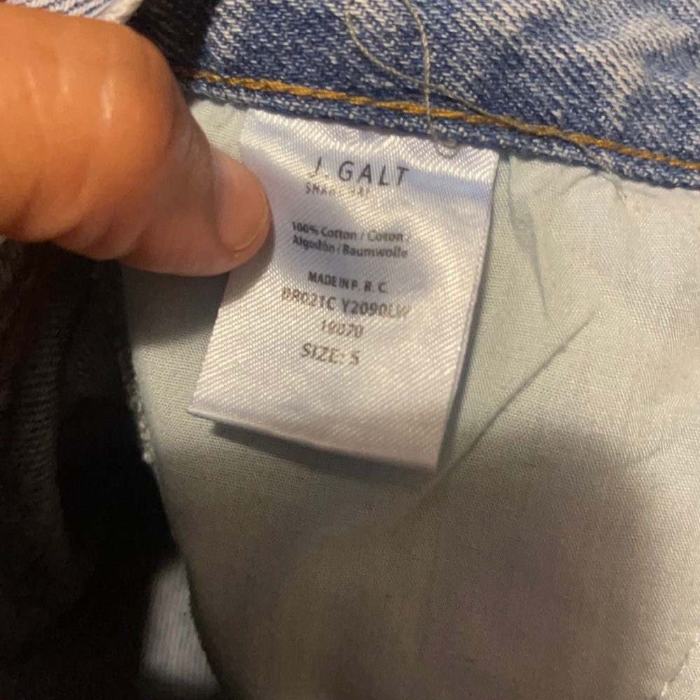 Brandy Melville high waisted Shorts | John Galt Cuffed Jean Shorts Small - Picture 11 of 11